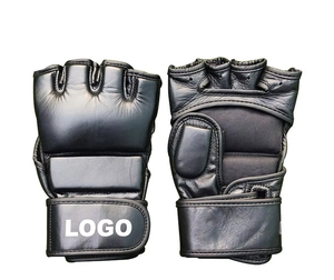Nouveaux gants de boxe MMA pour kickboxing, gants d'entraînement personnalisés en cuir pour entraînement et sparring MMA, pour exercices pratiques d'arts martiaux - Product Image 3