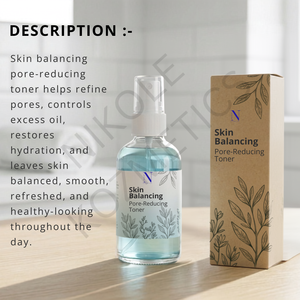 Skin Balancing Pore-Reducing Liquid Toner <b>Oil</b> Control Hydrating Face Refined Pores Smooth Texture Fast Absorbing Non-Greasy - Product Image 5