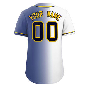 Men Baseball Jersey Custom Team Wear Button Front <b>Athletic</b> Jersey Low MOQ OEM ODM Wholesale - Product Image 3