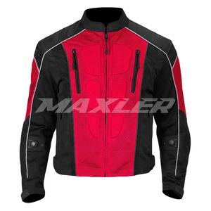 Blouson moto court en textile pour homme, fabricant OEM, vêtements de conduite urbaine légers pour l'exportation en gros - Product Image 1