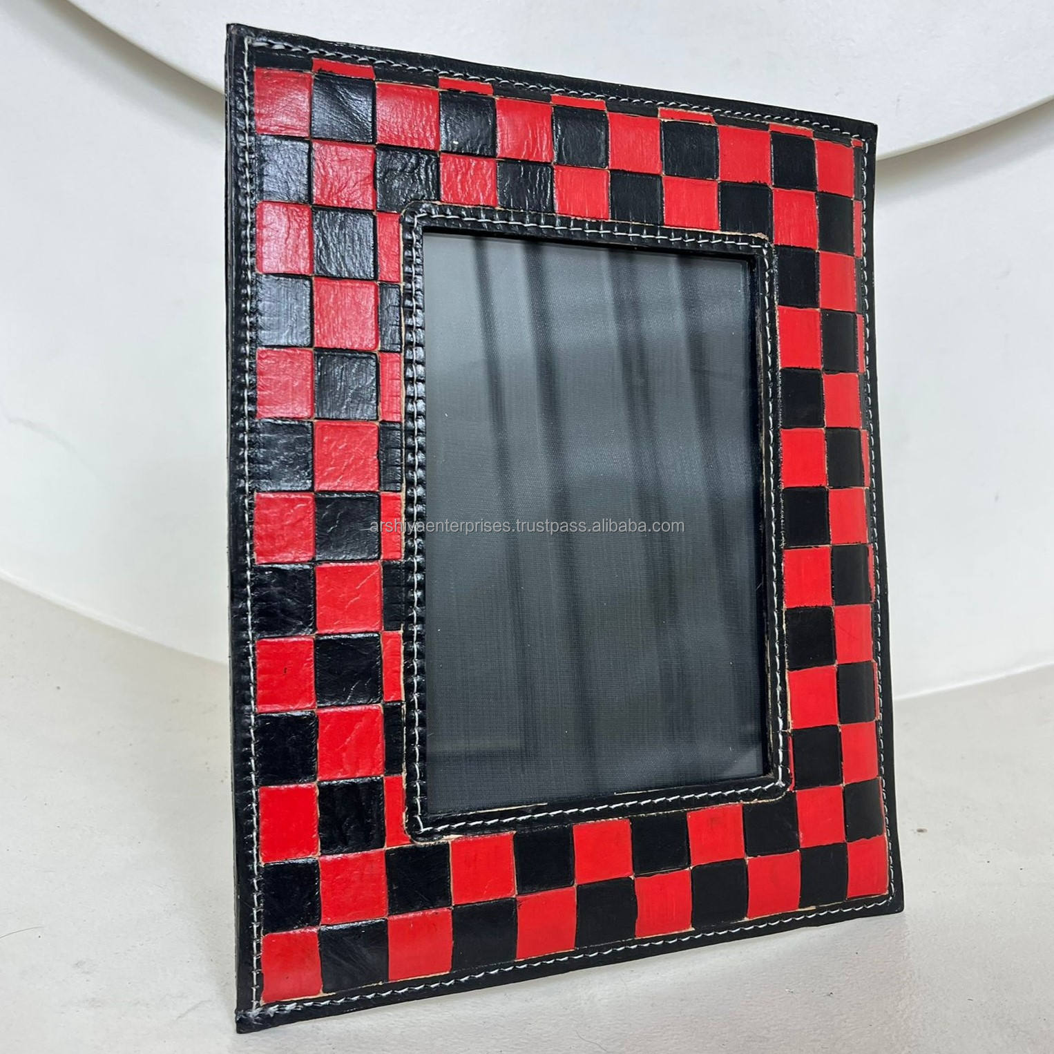 Black & Red Checkered