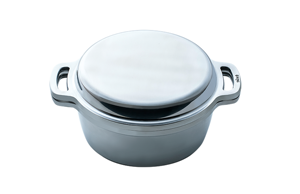 Casserole HAL KING MUSUI en alliage d'aluminium de qualité supérieure, cuisson sans eau, pour cuisinières à gaz et à induction, design minimaliste - Product Image 4