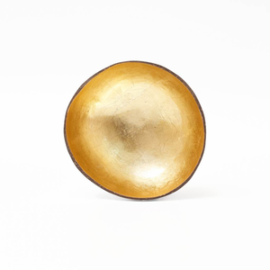 Bol en coquille de noix de coco poli et laqué, fait main, avec décorations en feuille d'or, durable, pour le rangement, en provenance du Vietnam - Product Image 3
