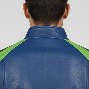 Latest Winter Season <b>Bomber</b> Winter <b>Jacket</b> Men Genuine Leather Sheepskin <b>Shearling</b> Decoration Winter Nonwoven Leather <b>Jacket's</b> - Product Image 6