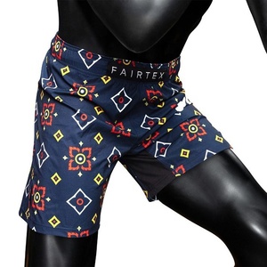Pantalones Cortos de MMA Estampados Fair Tex al Por Mayor, Precio RTS, Ligeros, Estilo Deportivo, Secado Rápido, Unisex AI-MS-820 - Product Image 6