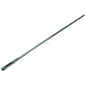 Sonda Oftálmica Veterinaria Reutilizable de Acero Inoxidable con Punta Excéntrica para Examen Oftalmológico Animal - Product Image 4