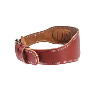 Cinturón de Levantamiento de Pesas de Cuero Vacuno Premium para Entrenamiento Intenso en el Gimnasio - Product Image 4