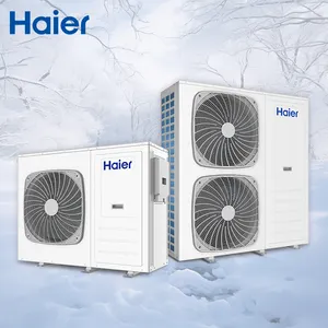 Haier High Cop Monobloc R290 Evi Dc Inverter Heat Exchanger Heat Pump For Radiant Central Floor Heating Hot Water