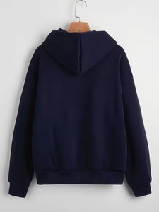 Sudaderas con Capucha para Mujer, Diseño Personalizado con Bordado, Algodón Grueso, Hombros Caídos - Product Image 3