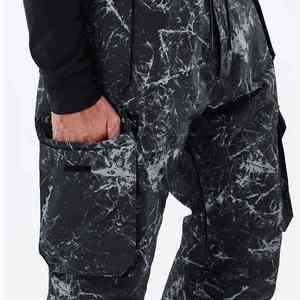 Pantalones de Montaña Aislantes Premium con Polainas Integradas y Estampado Impermeable para Hombre, Pantalones de Esquí y Nieve - Product Image 4