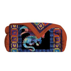Coperta in Morbido Flanella 3D a Forma di Drago per Divano, Letto, Campeggio e Viaggi - Product Image 2