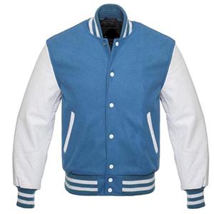 Men's High Quality Letterman Wool Varsity Jacket Latest Design with Hooded Collar Quick Dry Long for Winter Spring Street Wear - Product Image 5
