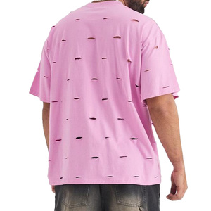 Camisetas de hombre para el día a día, de algodón desgastado, estilo casual, para verano, tela suave y transpirable, estilo urbano, vintage, a la moda. - Product Image 3