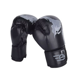 Heavy Duty Boxing Gloves Training Fight Punching Bag Gloves Shock Absorbing Padding Strong Wrist <b>Strap</b> Sports Gear - Product Image 1