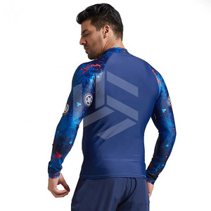 Gym Training Compressed Shirt Men Workout Skinny Stretch Suit Sports Shirt Fitness Body Shirt Men Rash Guard - Product Image 4