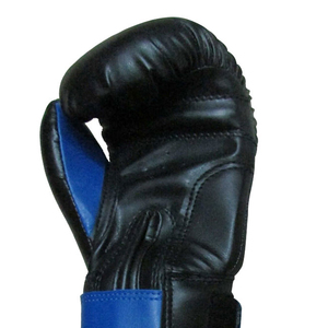 Gants de boxe robustes pour hommes avec support de cheville, poignées en cuir, tailles personnalisées, tissu à séchage rapide, fermeture auto-agrippante avec option OEM - Product Image 5