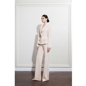 ODM Women's Pants Trousers NOIR RELAXED TROUSERS Regular Fit Straight 61% Rayon 39% Cotton Casual Women's Trousers - Product Image 5