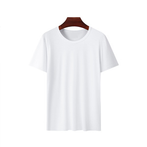Customized Printing Men's 100% Cotton <b>Short</b> <b>Sleeve</b> T-Shirt-Quick Dry Breathable Plus Size Regular Fit Casual - Product Image 3