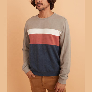 Sudadera de cuello redondo para hombre, 80% algodón, 20% poliéster, forro polar, estilo oversize, holgada, streetwear, casual, hombros caídos, proveedor OEM de moda - Product Image 5