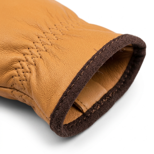 Goat Grain Leather Breathable Flexible Work <b>Gloves</b> Smooth Texture Straight Cuff Durable Anti-Slip General Purpose Safety <b>Gloves</b> - Product Image 6