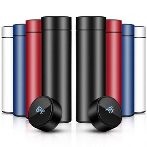 500ml LED Cup <b>Smart</b> Double Walled Intelligent Vacuum Insulated Stainless Steel Water Bottle with Digital Temperature Display - Product Image 2