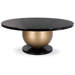 Mesa de Centro de Lujo para el Hogar y Hoteles, Diseño Moderno y Atractivo, Fabricada en Metal de Primera Calidad Chapado en Oro de Alta Gama - Product Image 5