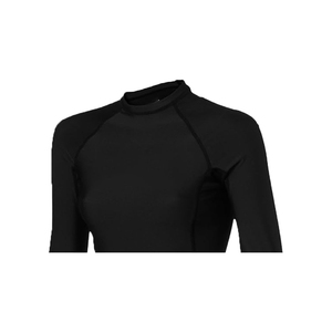 Solid Color <b>women</b> Long Sleeve <b>Rash</b> <b>Guard</b>-Breathable & Quick Dry Customizable Fitness Wear for Sale Customized <b>Women</b> <b>Rash</b> <b>Guard</b> - Product Image 5
