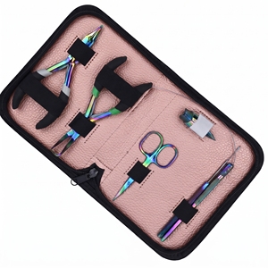 Kit Profesional de Herramientas para Extensiones de Cabello Microlink: Alicates de Crimpado y Remoción de Anillos Micro, Herramienta para Anillas Nano, Enhebrador de Bucles, Set de Salón - Product Image 6