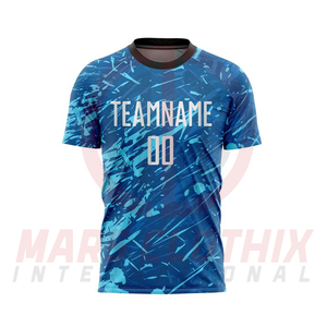 Uniforme de fútbol de poliéster transpirable y de secado rápido, conjunto de camiseta de fútbol para adultos, unisex. - Product Image 6