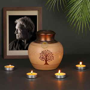 Handmade Wooden Cremation Urn <b>for</b> Human Ashes Wholesale Solid Wood Funeral Urn <b>for</b> Ash Storage - Product Image 2