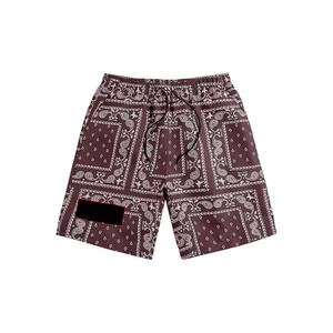 Shorts de sport pour homme de haute qualité, coupe-vent, imperméables, respirants, à séchage rapide, élastiques, double couche, sublimation, 100% coton - Product Image 1