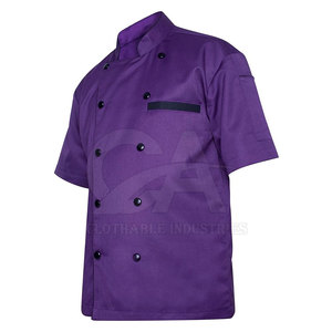 Chaqueta de Chef 2026 con Paneles de Malla Transpirable, Lavable Industrialmente, Uniforme de Chef Personalizado para la Industria Hotelera - Product Image 6