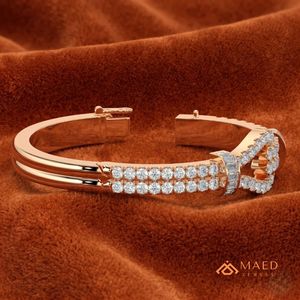 Women Moissanite <b>Bracelet</b> Fine Chain Link <b>Bracelet</b> Rose Gold Fashion Jewelry Bangle Luxury Bridal Anniversary Gift Fine Jewelry - Product Image 2