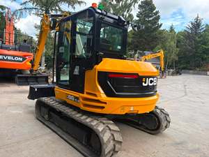 Mini-excavatrices JCB 86C-2 à vendre, d'occasion, pas chères, compactes, pour travaux de construction, agriculture, aménagement paysager, terrassement et travaux de terrassement. - Product Image 4