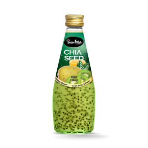 Boissons au goût de fraise aux graines de chia en canette de 320 ml, 4-5% de jus, de Interfresh Vietnam - Product Image 1