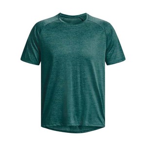 Men's Gym Wear T-<b>Shirts</b> <b>100</b>% Cotton/<b>Polyester</b> Custom Logo Printed Short Sleeves Eco-Friendly Quick Dry High Quality - Product Image 5