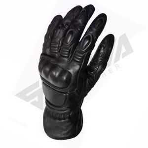 Custom Breathable <b>Touch</b> <b>Screen</b> Full Finger Eco-Friendly Lightweight Motorcycle Racing Leather <b>Gloves</b> Hook Loop Closure Cycling - Product Image 6