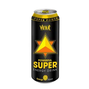 500ml VINUT Powerful Super healthy orange flavor austrian energy drinks