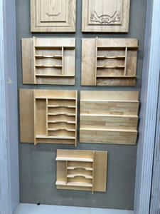 Unfinished Wood <b>Drawer</b> Dividers Organizer for Kitchen Cabinets Space Saving Cabinet Storage Solution - Product Image 6