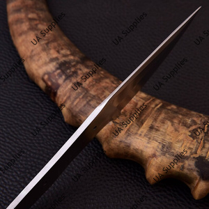 Cuchillo de Acero con Alto Contenido de Carbono 1095 de Alta Calidad, para Exteriores, con Punta de Corte, para Camping y Caza, Hoja Completa, EDC, Utilitario, OEM - Product Image 6