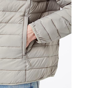 2025 Premium Quality Custom Logo 100% Nylon Streetwear Puffer <b>Jacket</b> <b>for</b> <b>Men</b> Casual Hooded Winter with Stand Collar - Product Image 6