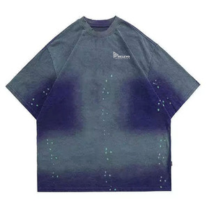 T-shirts décontractés pour hommes à manches longues double couche, coupe oversize, en polyester/coton délavé à l'acide, fabriqués au Pakistan, service OEM, protection solaire - Product Image 3