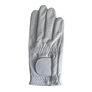 Gants de golf pour homme en cuir de mouton Cabretta blanc de qualité supérieure, personnalisables, pour la main gauche, avec logo sur mesure, pour toutes les saisons, vente en gros - Product Image 1