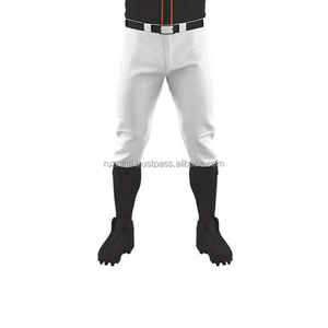 Conjunto de uniformes de béisbol de alta calidad Material de poliéster liso, control de humedad y opciones de color e impresión personalizadas - Product Image 3