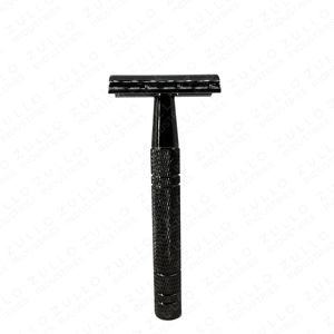 Rasoir de sécurité écologique pour homme en acier inoxydable, lame réutilisable et tranchante, manche couleur personnalisée, vente en gros OEM - Product Image 2