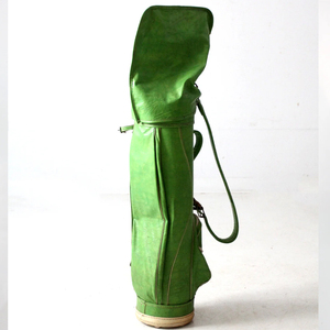 กระเป๋ากอล์ฟหนังกันน้ำสำหรับทุกเพศ คุณภาพสูง กระเป๋ากอล์ฟผ้าแคนวาสและหนังสไตล์วินเทจสั่งทำได้ ในราคาขายส่ง - Product Image 3
