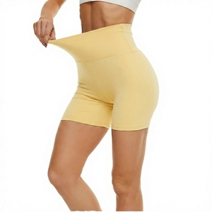 Women's Casual Solid Sport Yoga Short Women Running Short Breathable Quick Dry Gym Short Elastic Solid Color Shorts - Product Image 1