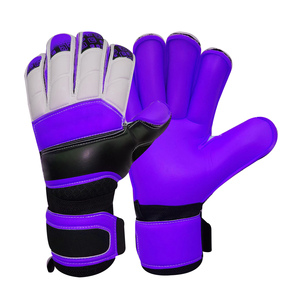 Guantes de Portero de Fútbol OEM Amarillos y Negros con Diseño Impreso, Guantes de Portero de Fútbol Duraderos con Protección para los Dedos - Product Image 3