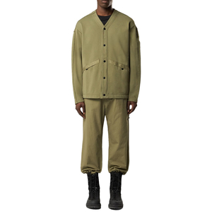 Vente flash : Cardigan surdimensionné de qualité supérieure |   Vêtement en molleton de coton biologique à fermeture à pression avec logo personnalisé, fabricant OEM, marque privée - Product Image 3