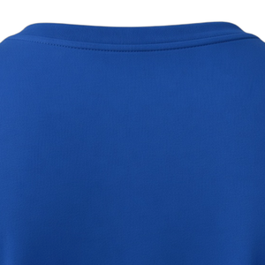 Camiseta Zeta Phi Beta Line Crossing para Mujer, Azul Rey, Aplique de Letras Griegas en Sarga, Primavera 2023, Cuello Redondo, Manga Corta, Camiseta de Hermandad - Product Image 6